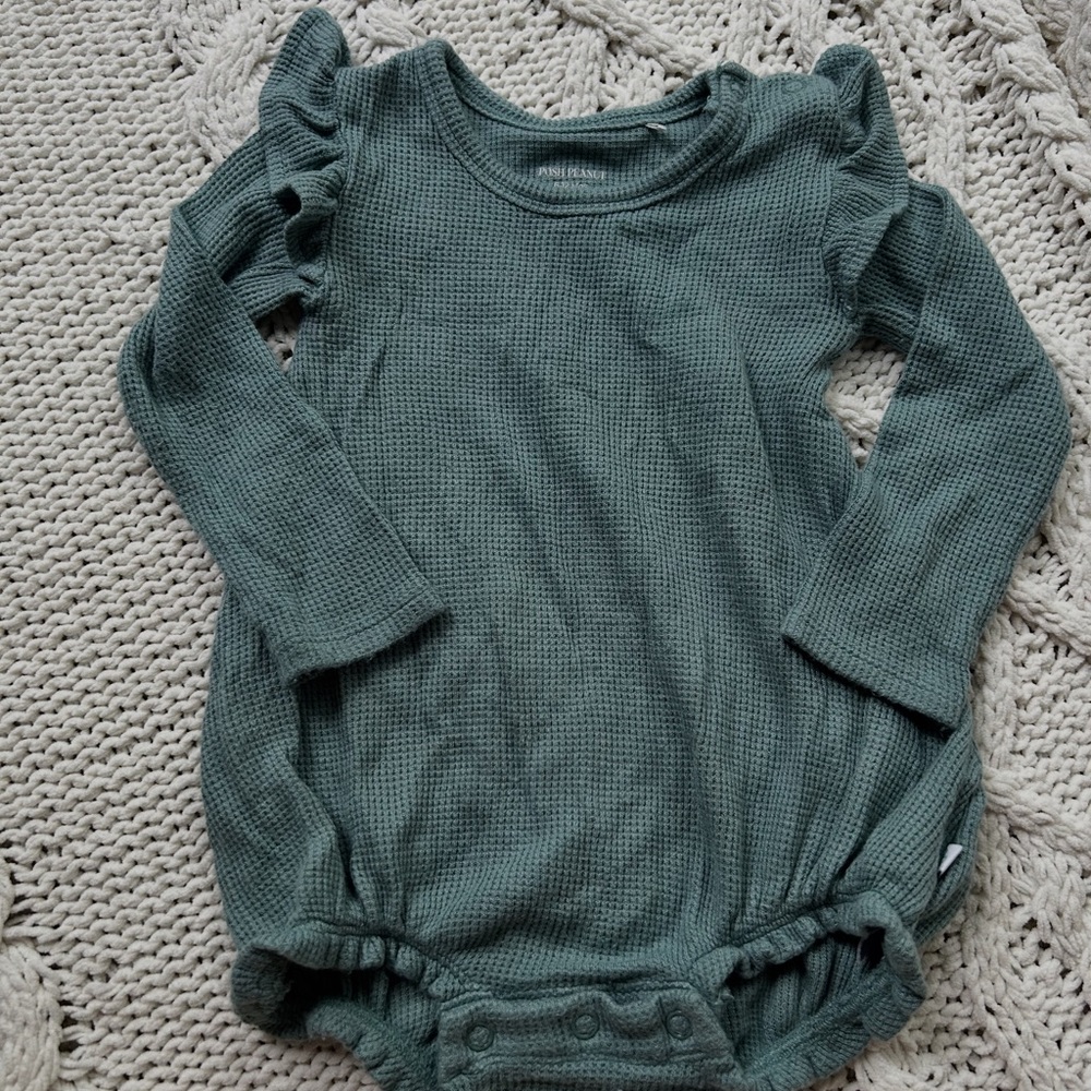 Posh Peanut Green Kids One Piece